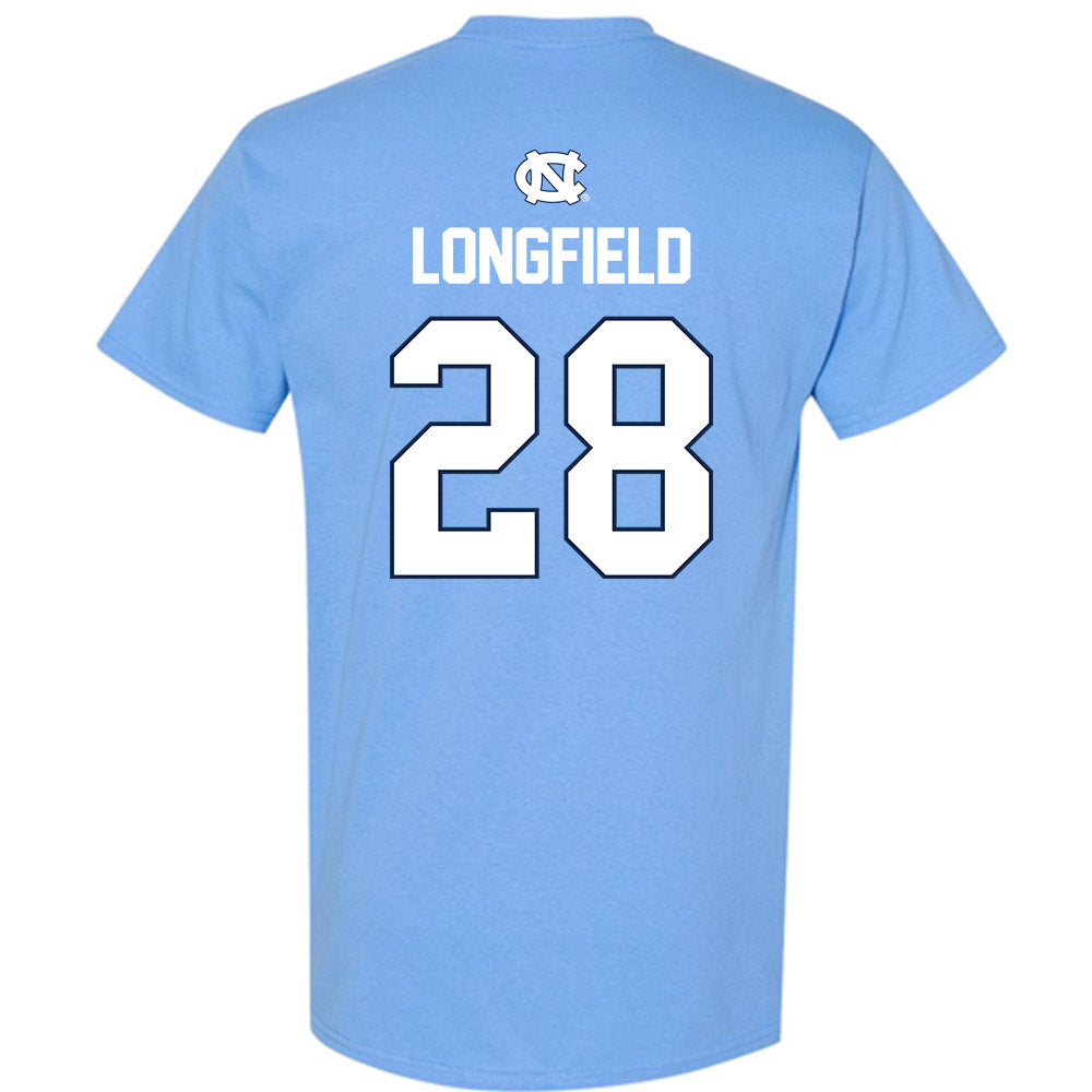 UNC - NCAA Women's Lacrosse : Molly Longfield - NCAA® Champions Classic Shersey T-Shirt-1