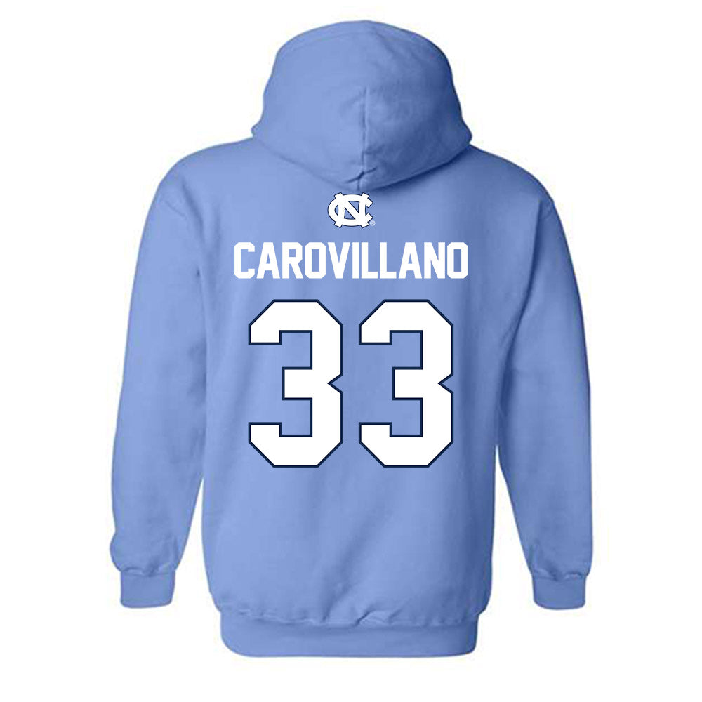 UNC - NCAA Women's Lacrosse : Brigid Carovillano - NCAA® Champions Classic Shersey Hooded Sweatshirt-1