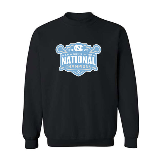 UNC - NCAA Women's Lacrosse : - NCAA® Champions Roster Crewneck Sweatshirt-0