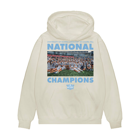 UNC - NCAA Women's Lacrosse : - NCAA® Champions Premium Hooded Sweatshirt-0
