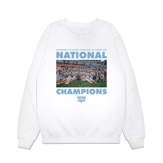 UNC - NCAA Women's Lacrosse : - NCAA® Champions Premium Crewneck Sweatshirt-0
