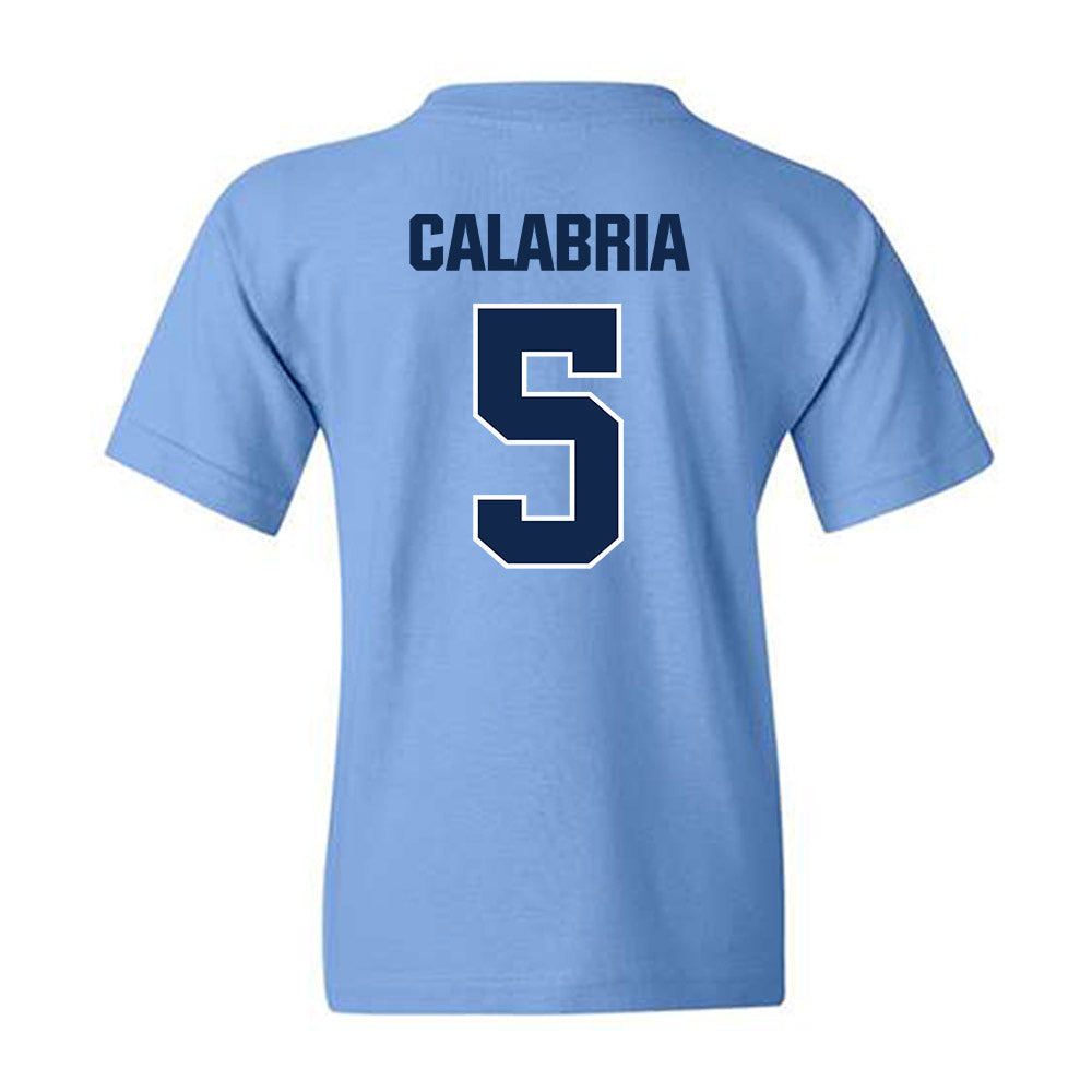 UNC - NCAA Women's Lacrosse : Tess Calabria - NCAA® 22-0 National Champions Youth T-Shirt-1