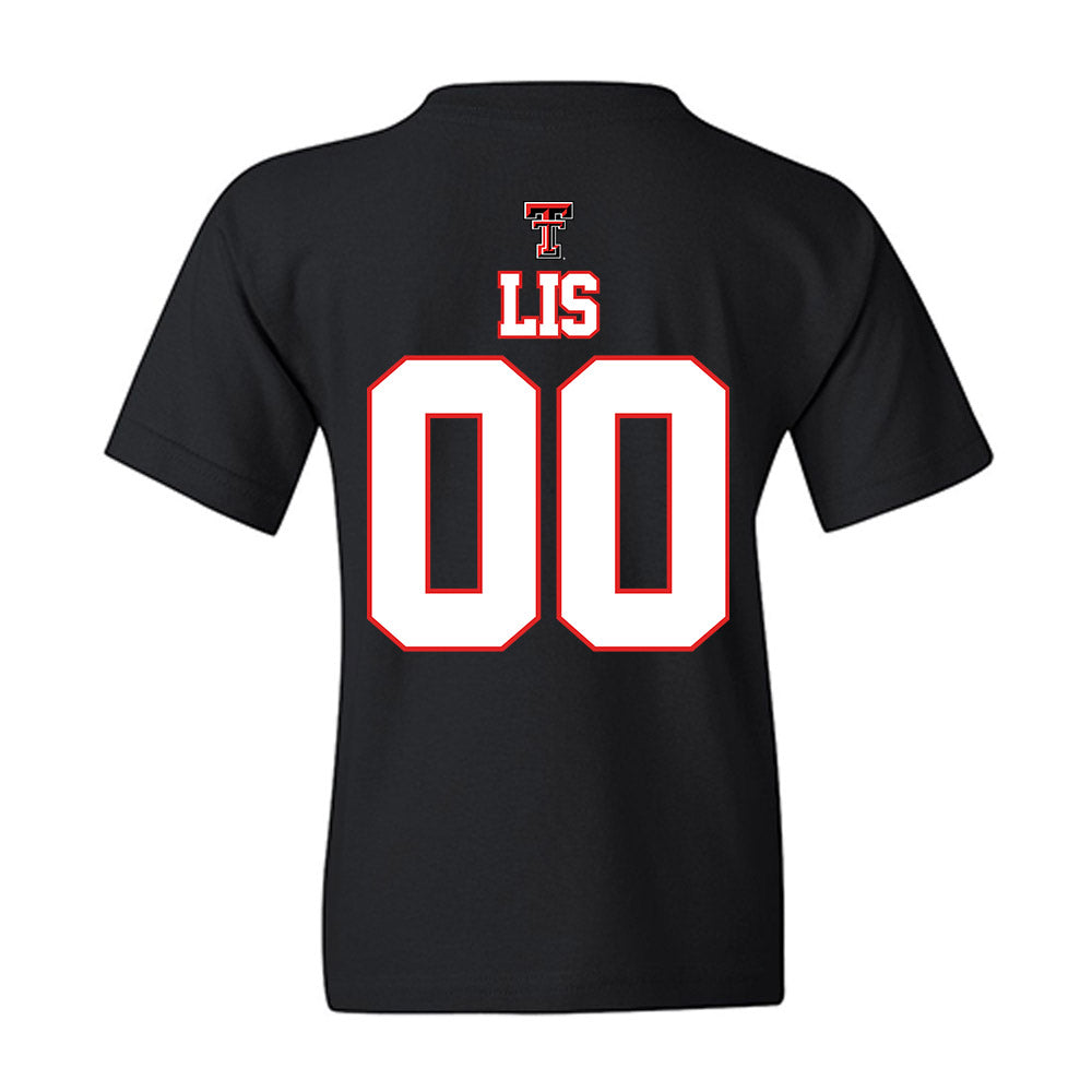Texas Tech - NCAA Softball : Jackie Lis - NCAA® Classic Shersey Youth T-Shirt-1