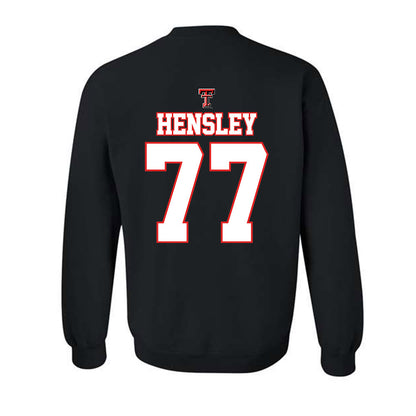 Texas Tech - NCAA Softball : Timber Hensley - NCAA® Classic Shersey Crewneck Sweatshirt-1