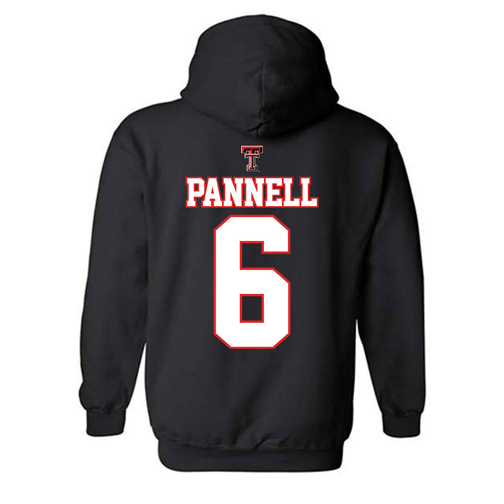 Texas Tech - NCAA Softball : Taylor Pannell - NCAA® Classic Shersey Hooded Sweatshirt-1