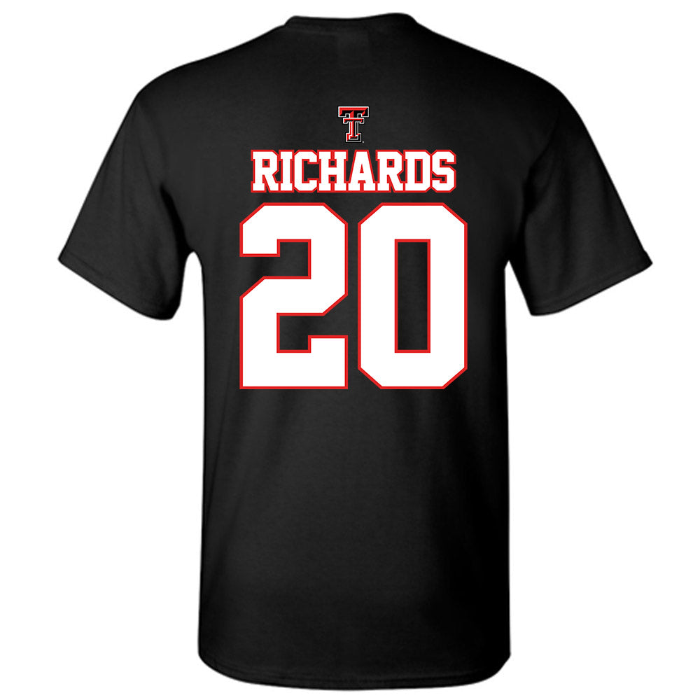 Texas Tech - NCAA Softball : Mia Richards - NCAA® Classic Shersey T-Shirt-1