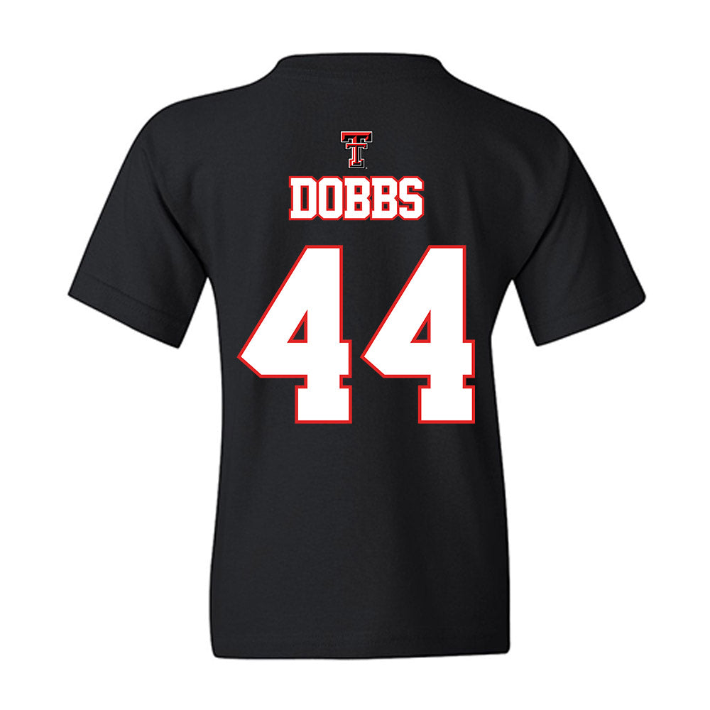 Texas Tech - NCAA Softball : Allyson Dobbs - NCAA® Classic Shersey Youth T-Shirt-1