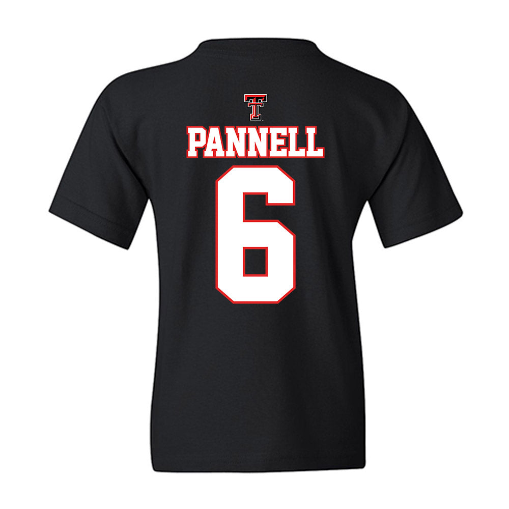 Texas Tech - NCAA Softball : Taylor Pannell - NCAA® Classic Shersey Youth T-Shirt-1
