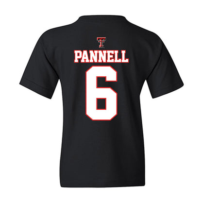 Texas Tech - NCAA Softball : Taylor Pannell - NCAA® Classic Shersey Youth T-Shirt-1