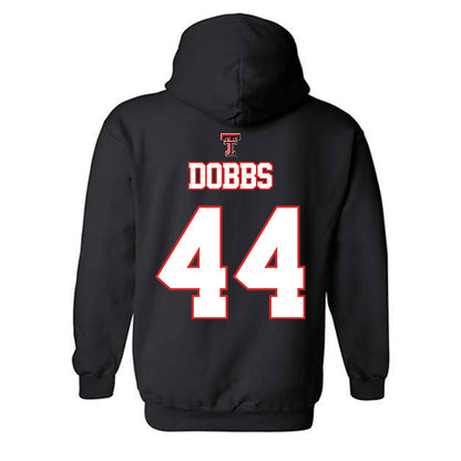 Texas Tech - NCAA Softball : Becky Dobbs - NCAA® Classic Shersey Hooded Sweatshirt-1