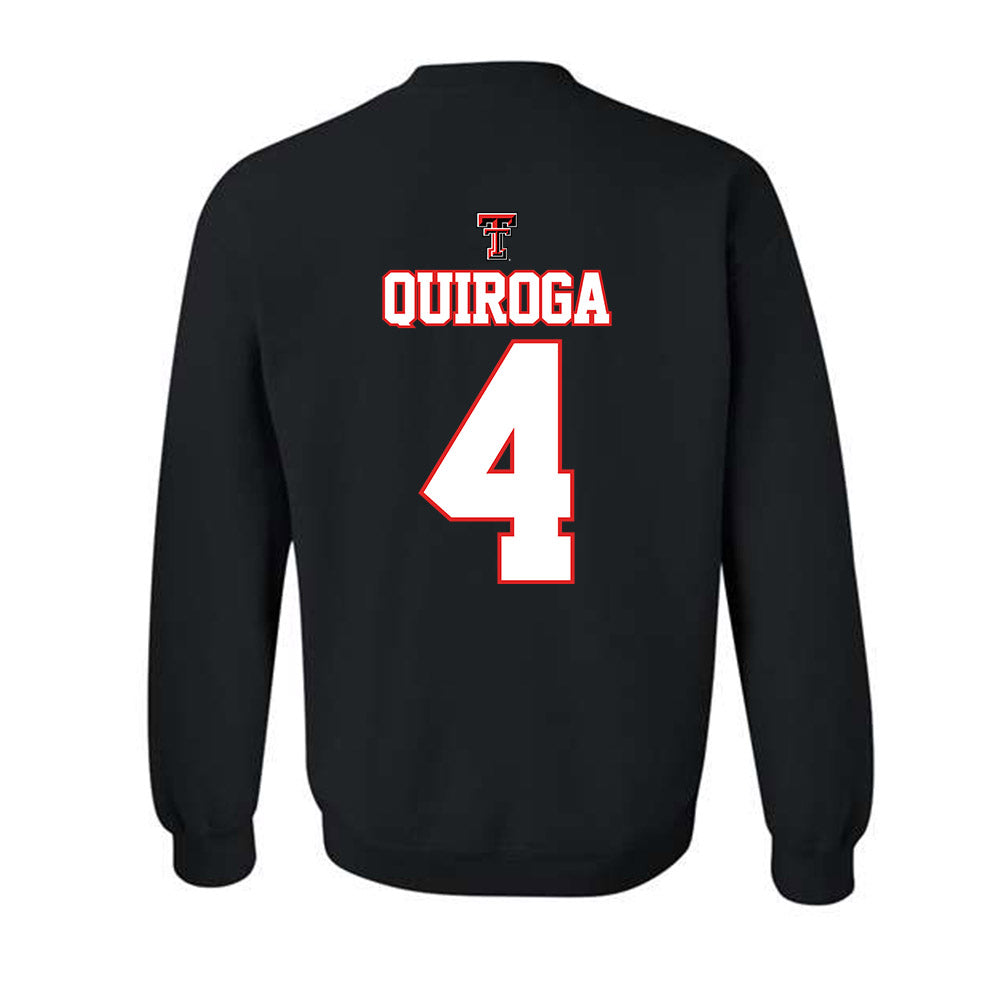 Texas Tech - NCAA Softball : Lagi Quiroga - NCAA® Classic Shersey Crewneck Sweatshirt-1