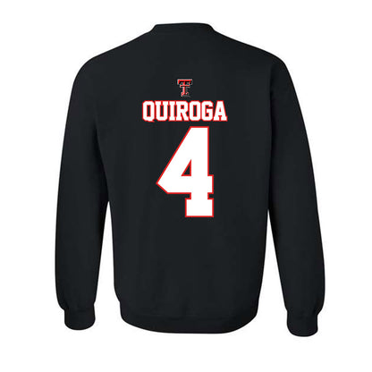 Texas Tech - NCAA Softball : Lagi Quiroga - NCAA® Classic Shersey Crewneck Sweatshirt-1