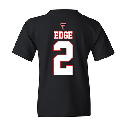 Texas Tech - NCAA Softball : Cimone Edge - NCAA® Classic Shersey Youth T-Shirt-1