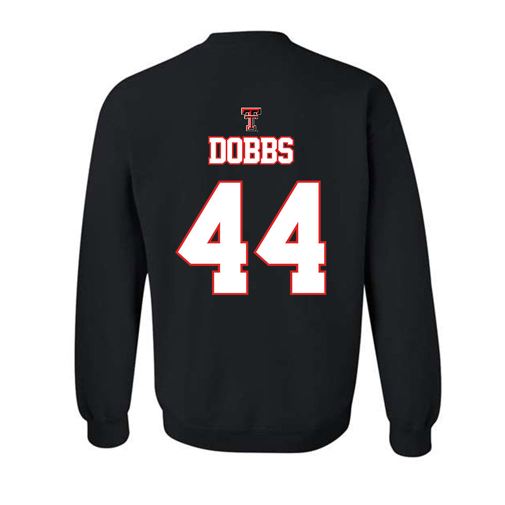 Texas Tech - NCAA Softball : Becky Dobbs - NCAA® Classic Shersey Crewneck Sweatshirt-1