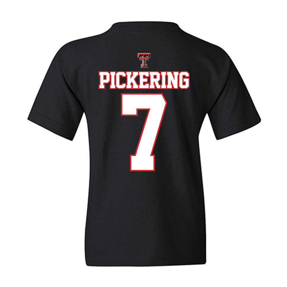 Texas Tech - NCAA Softball : Kasidi Pickering - NCAA® Classic Shersey Youth T-Shirt-1