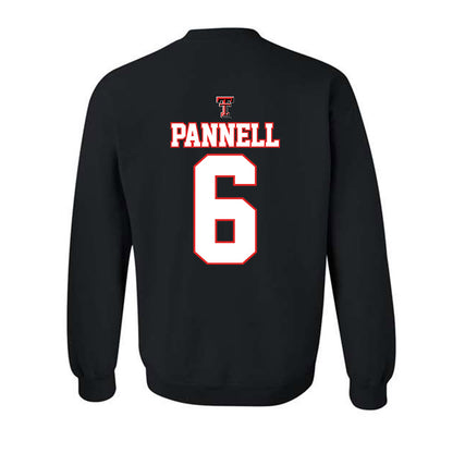 Texas Tech - NCAA Softball : Taylor Pannell - NCAA® Classic Shersey Crewneck Sweatshirt-1