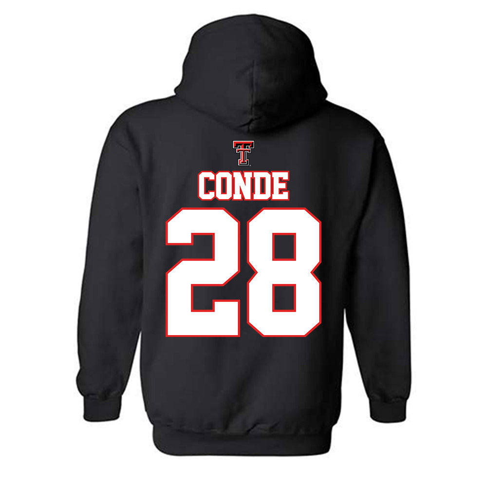 Texas Tech - NCAA Softball : Angelyna Conde - NCAA® Classic Shersey Hooded Sweatshirt-1