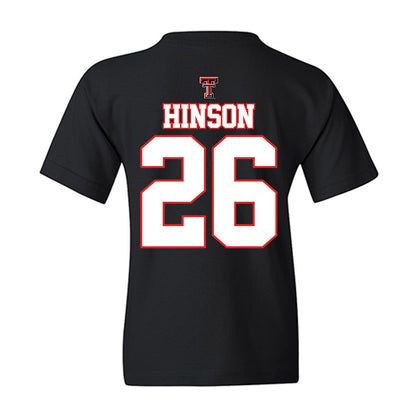 Texas Tech - NCAA Softball : Brianna Hinson - NCAA® Classic Shersey Youth T-Shirt-1