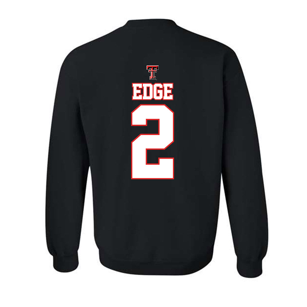 Texas Tech - NCAA Softball : Cimone Edge - NCAA® Classic Shersey Crewneck Sweatshirt-1