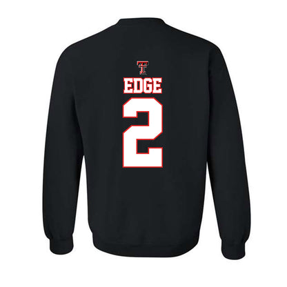 Texas Tech - NCAA Softball : Cimone Edge - NCAA® Classic Shersey Crewneck Sweatshirt-1