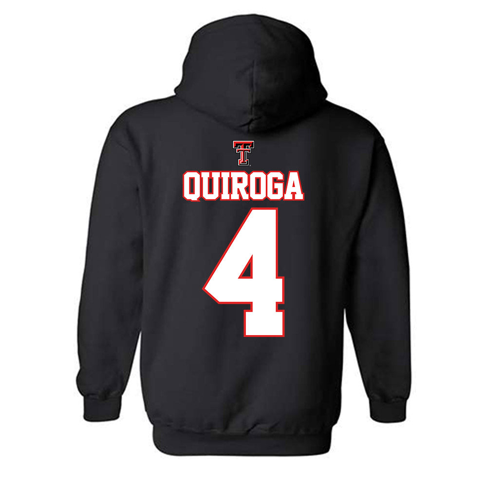 Texas Tech - NCAA Softball : Lagi Quiroga - NCAA® Classic Shersey Hooded Sweatshirt-1