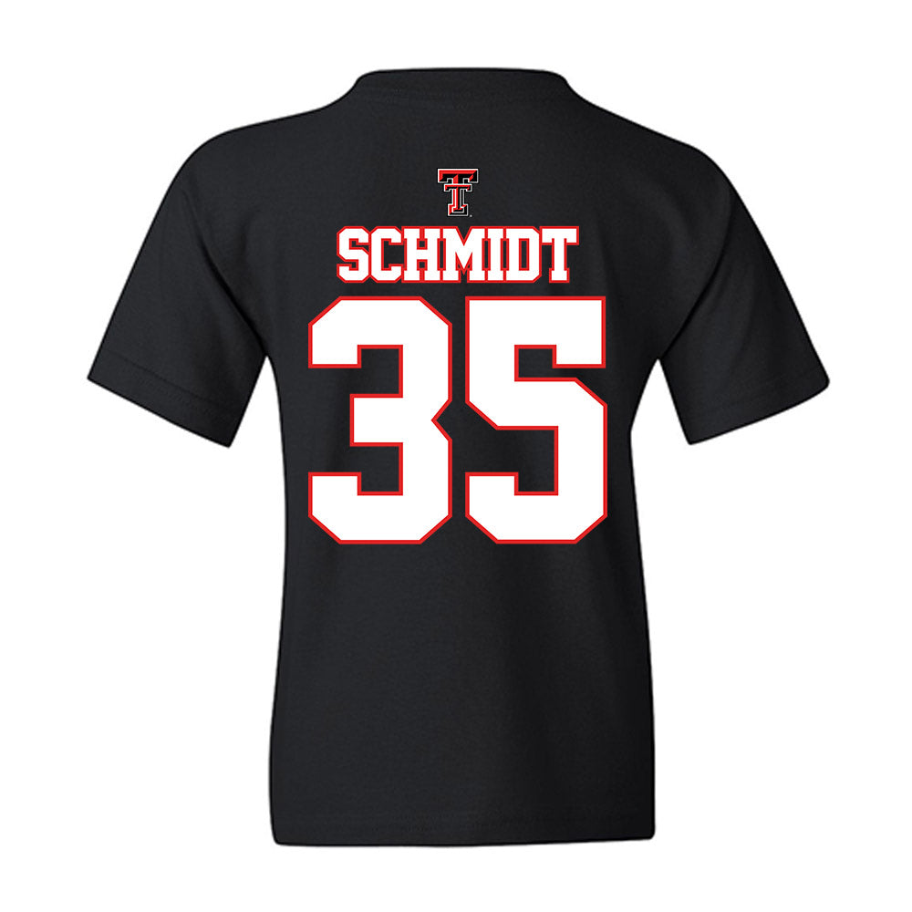 Texas Tech - NCAA Softball : nikolette schmidt - NCAA® Classic Shersey Youth T-Shirt-1