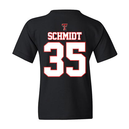 Texas Tech - NCAA Softball : nikolette schmidt - NCAA® Classic Shersey Youth T-Shirt-1