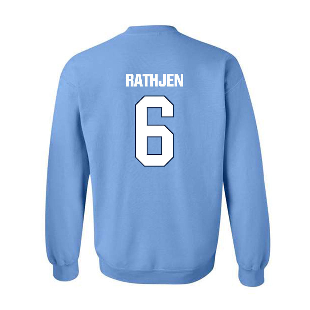 UNC - NCAA Women's Lacrosse : Charlotte Rathjen - NCAA® Classic Shersey Crewneck Sweatshirt-1