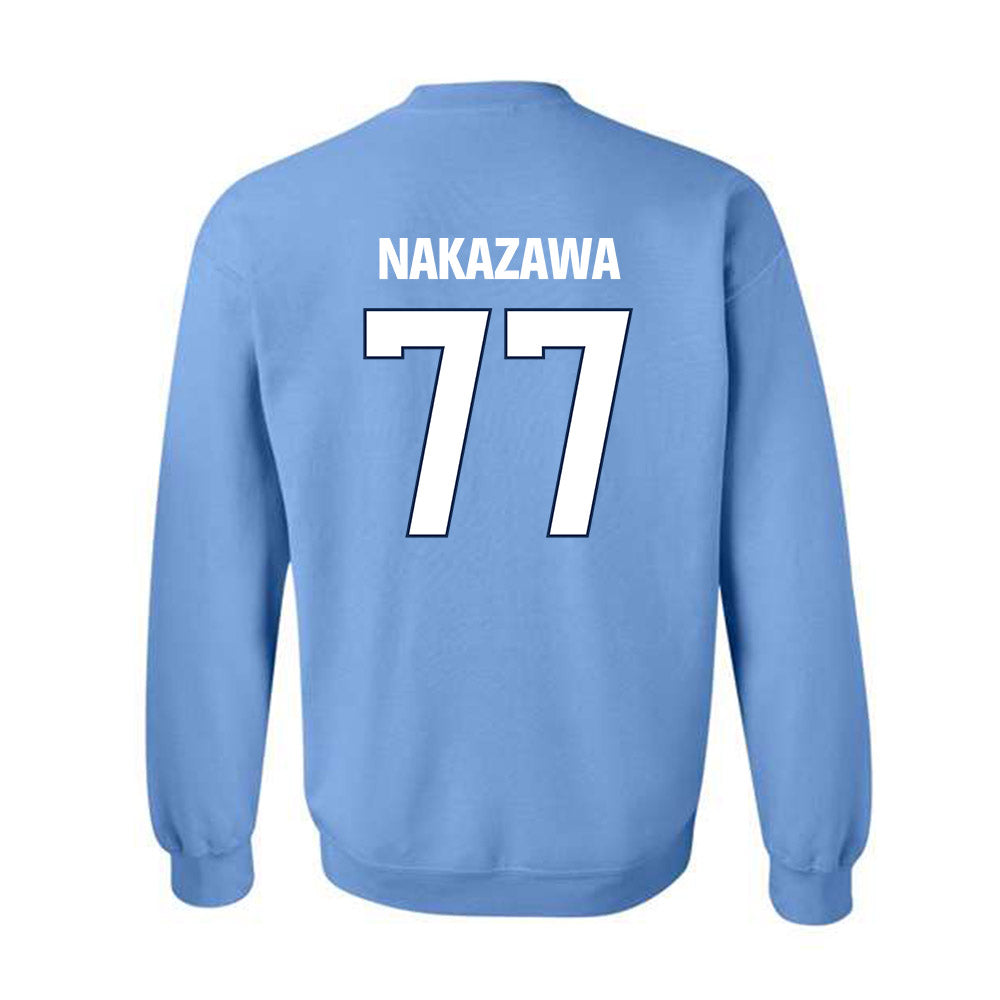 UNC - NCAA Women's Lacrosse : Negai Nakazawa - NCAA® Classic Shersey Crewneck Sweatshirt-1