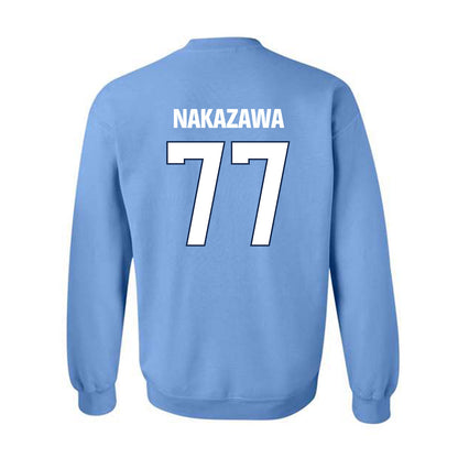 UNC - NCAA Women's Lacrosse : Negai Nakazawa - NCAA® Classic Shersey Crewneck Sweatshirt-1