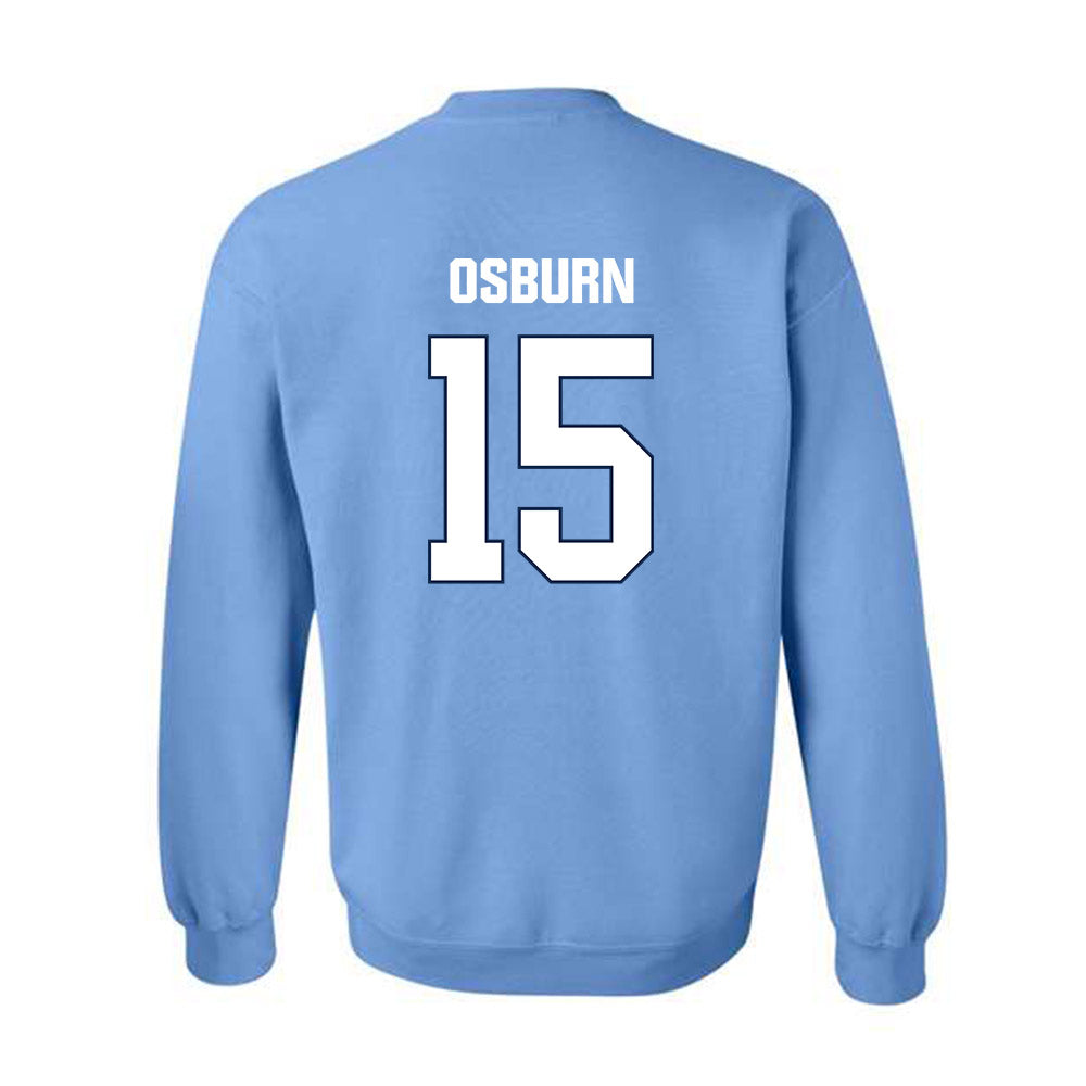 UNC - NCAA Women's Lacrosse : Eliza Osburn - NCAA® Classic Shersey Crewneck Sweatshirt-1
