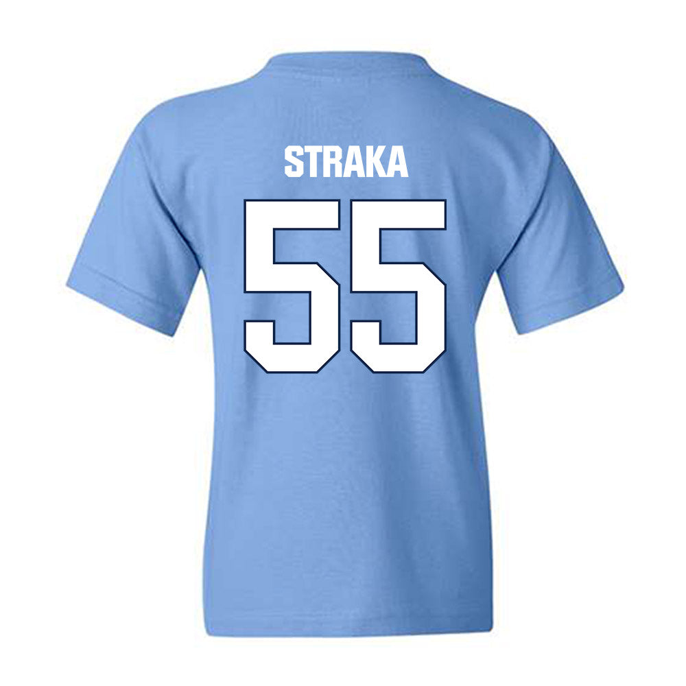 UNC - NCAA Women's Lacrosse : Sophie Straka - NCAA® Classic Shersey Youth T-Shirt-1