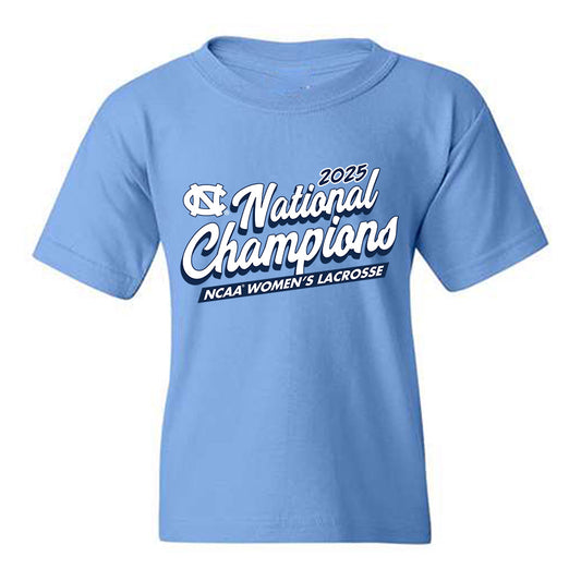 UNC - NCAA Women's Lacrosse : Jenna Lundstedt - NCAA® Classic Shersey Youth T-Shirt-0