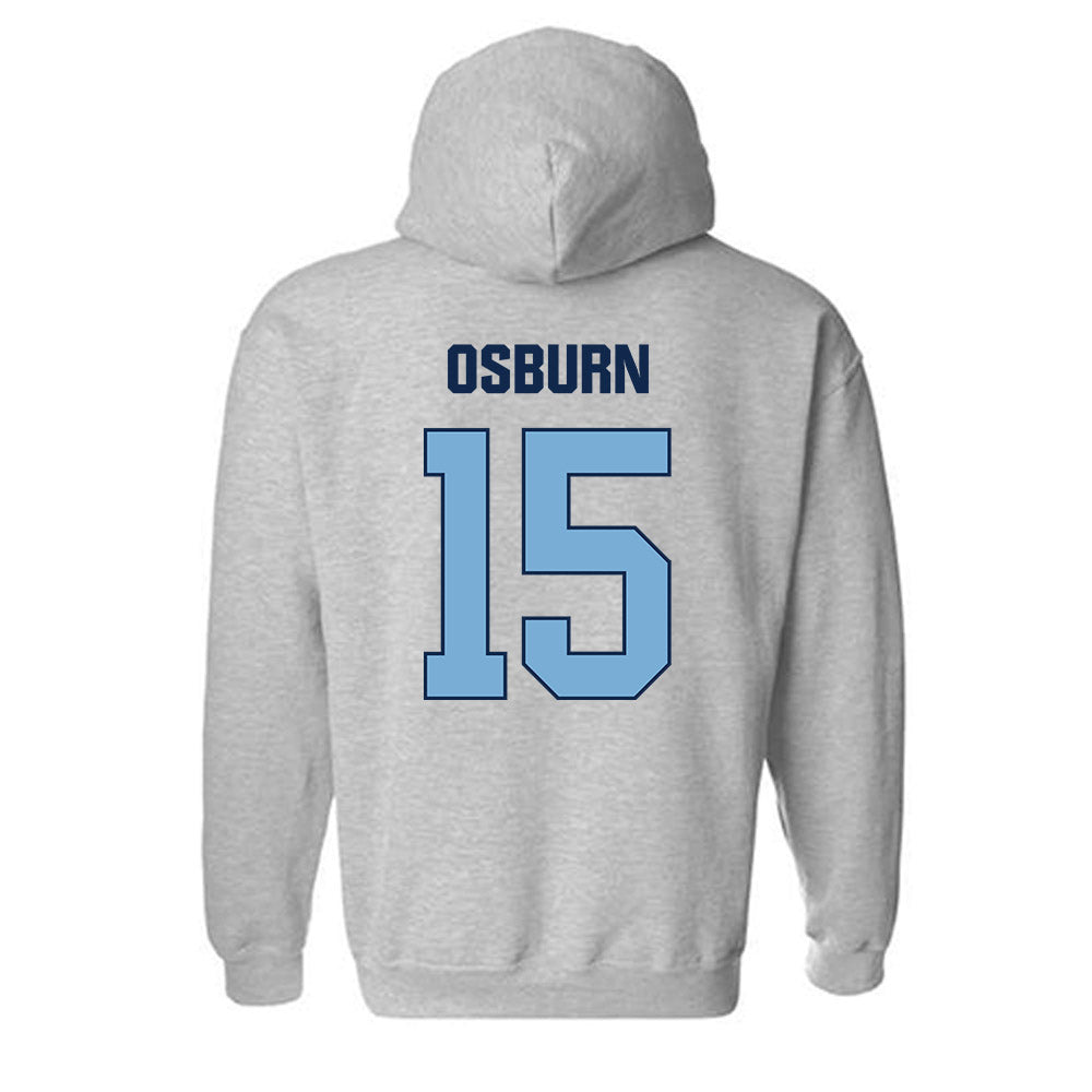 UNC - NCAA Women's Lacrosse : Eliza Osburn - National Champions Shersey Hooded Sweatshirt-1