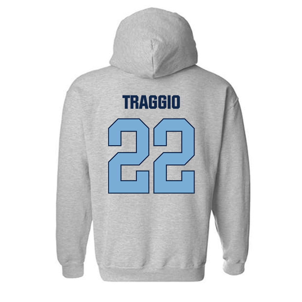 UNC - NCAA Women's Lacrosse : Ellie Traggio - National Champions Shersey Hooded Sweatshirt-1