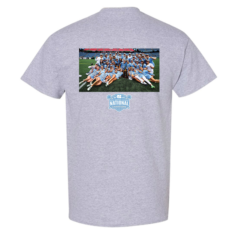 UNC - NCAA Women's Lacrosse : - NCAA® National Champs Celebration T-Shirt-1