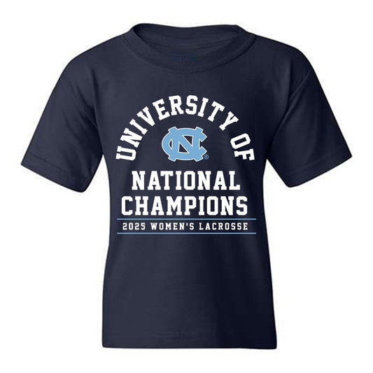 UNC - NCAA Women's Lacrosse : Ella Cabrera - NCAA® Champions Youth T-Shirt-0