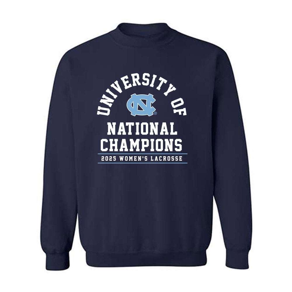 UNC - NCAA Women's Lacrosse : Sarah Gresham - NCAA® Champions Crewneck Sweatshirt-0