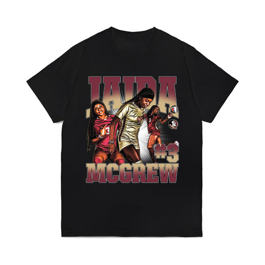 FSU - NCAA Women's Soccer : Jaida McGrew - Comfort Colors T-Shirt-0