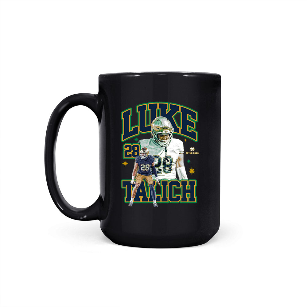 Notre Dame - NCAA Football : Luke Talich - Coffee Mug-1