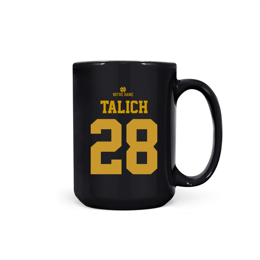 Notre Dame - NCAA Football : Luke Talich - Coffee Mug-0