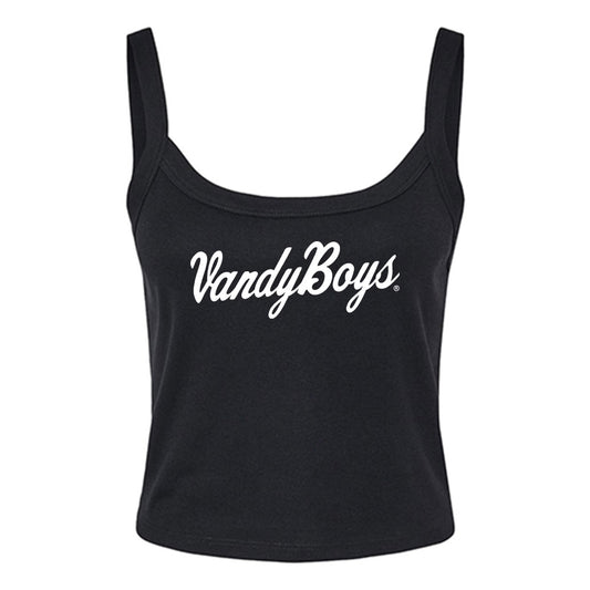 Vanderbilt - NCAA Baseball : - VandyBoys Women’s Rib Cropped Tank Top-0