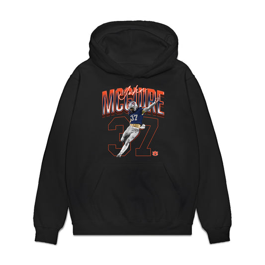 Auburn - NCAA Football : John McGuire - Collage Premium Hooded Sweatshirt-0