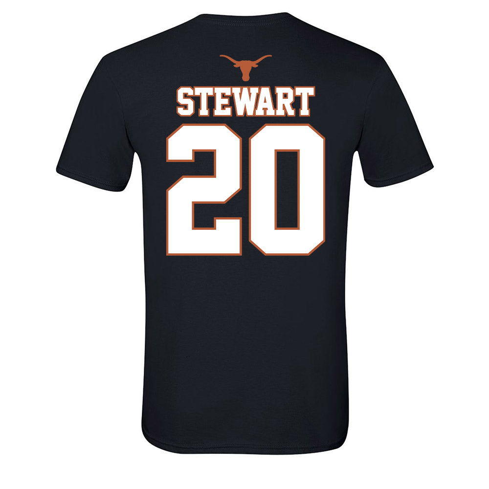 Texas - NCAA Softball : Katie Stewart - NCAA® Champions Sports Shersey Soft Style T-Shirt-1
