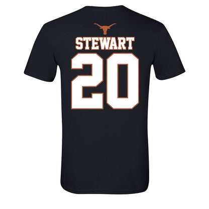 Texas - NCAA Softball : Katie Stewart - NCAA® Champions Sports Shersey Soft Style T-Shirt-1