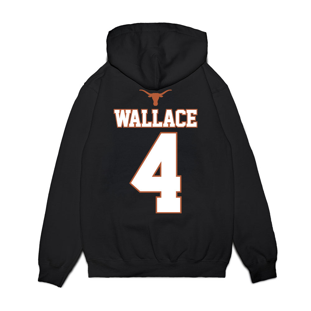 Texas - NCAA Softball : Adayah Wallace - NCAA® Champions Sports Shersey Fleece Hooded Sweatshirt-1