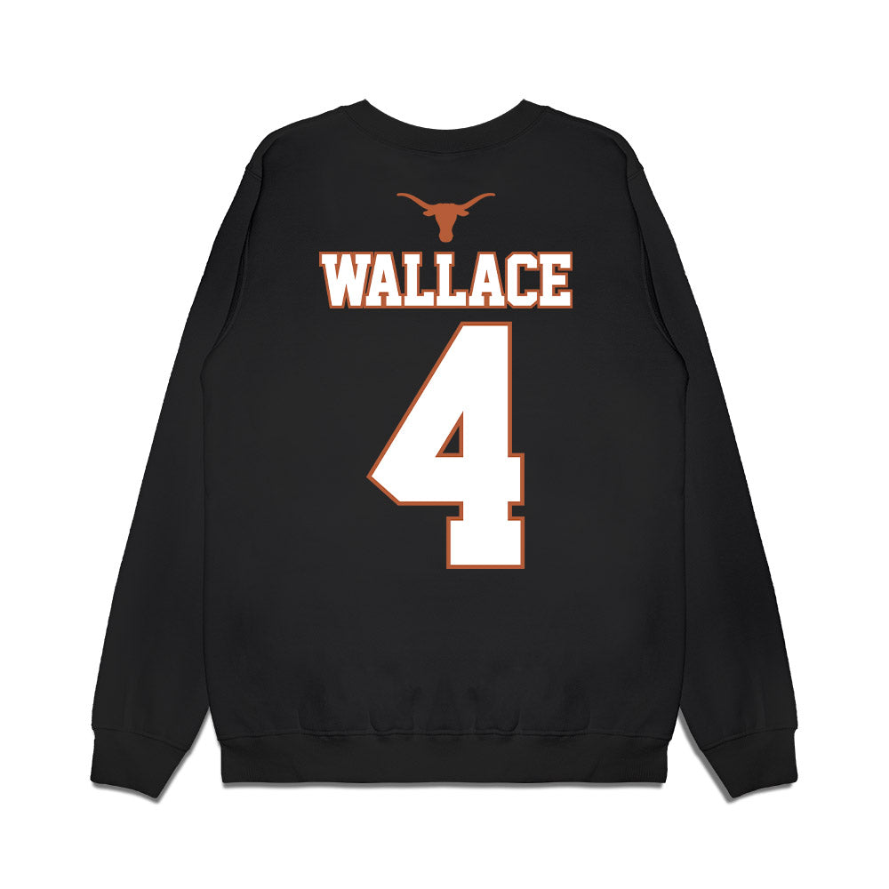 Texas - NCAA Softball : Adayah Wallace - NCAA® Champions Sports Shersey Fleece Crewneck Sweatshirt-1
