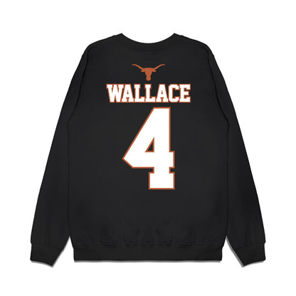 Texas - NCAA Softball : Adayah Wallace - NCAA® Champions Sports Shersey Fleece Crewneck Sweatshirt-1