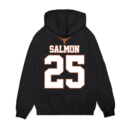 Texas - NCAA Softball : Cambria Salmon - NCAA® Champions Sports Shersey Fleece Hooded Sweatshirt-1