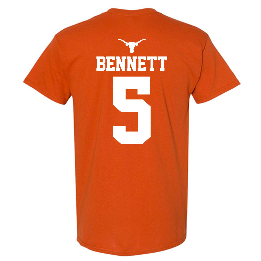 Texas - NCAA Softball : Kaydee Bennett - NCAA® Champions Sports Shersey T-Shirt-1